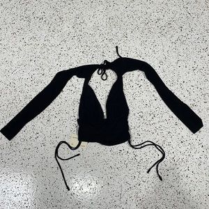 Til the Dawn Crop Top Pepper Mayo